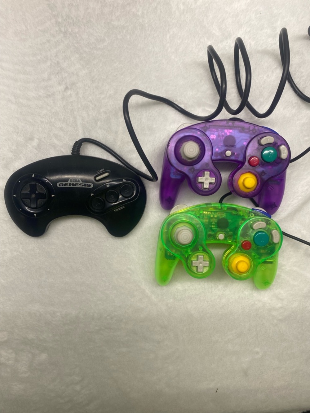 video game controller lot Sega & Game Cube